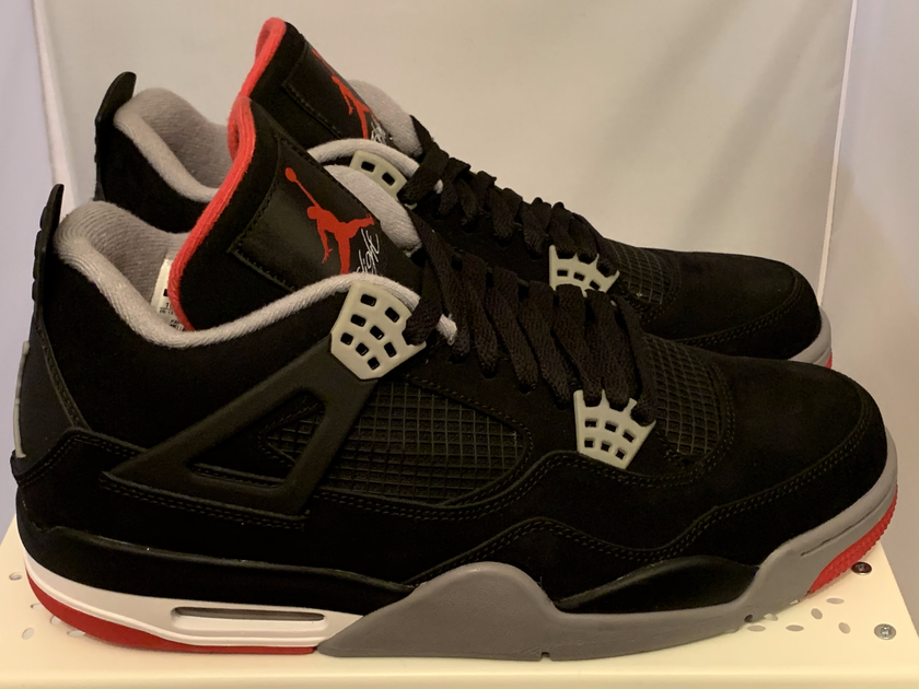 Air Jordan 4 Retro Bred  – Sneakerdisciple