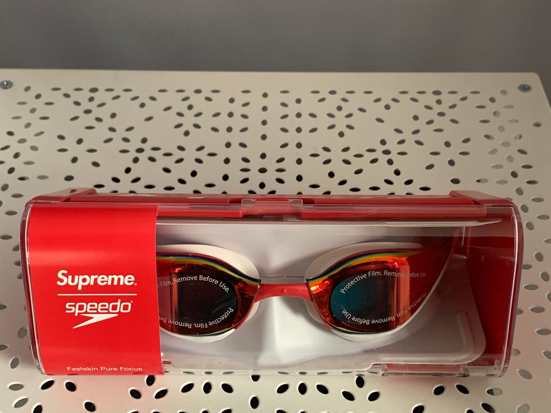 Supreme Speedo Swim Goggles White - SS20 - US
